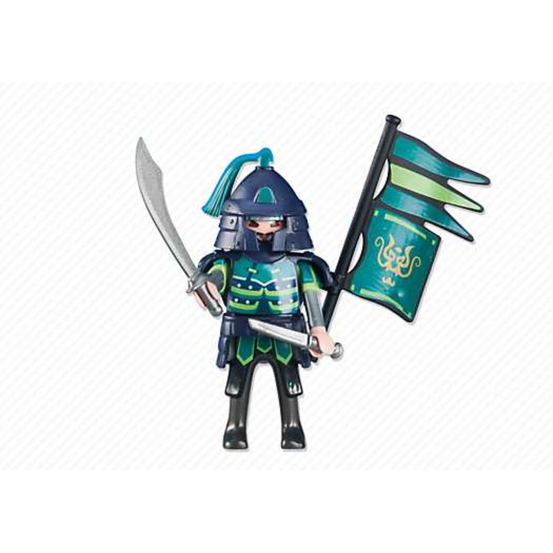 Green Samurai Knights Leader