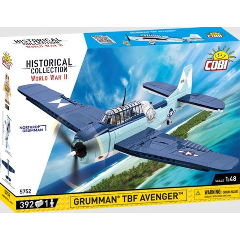 Grumman TBF Avenger Torpedo Bomber 392pc