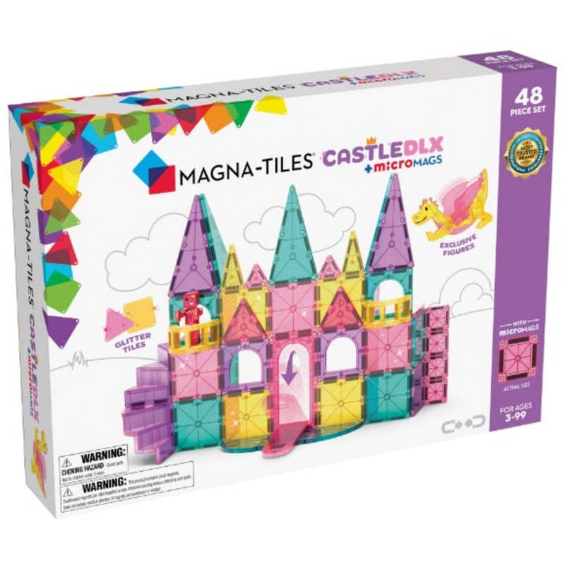 Magna-Tiles Castle DLX 48pc Set