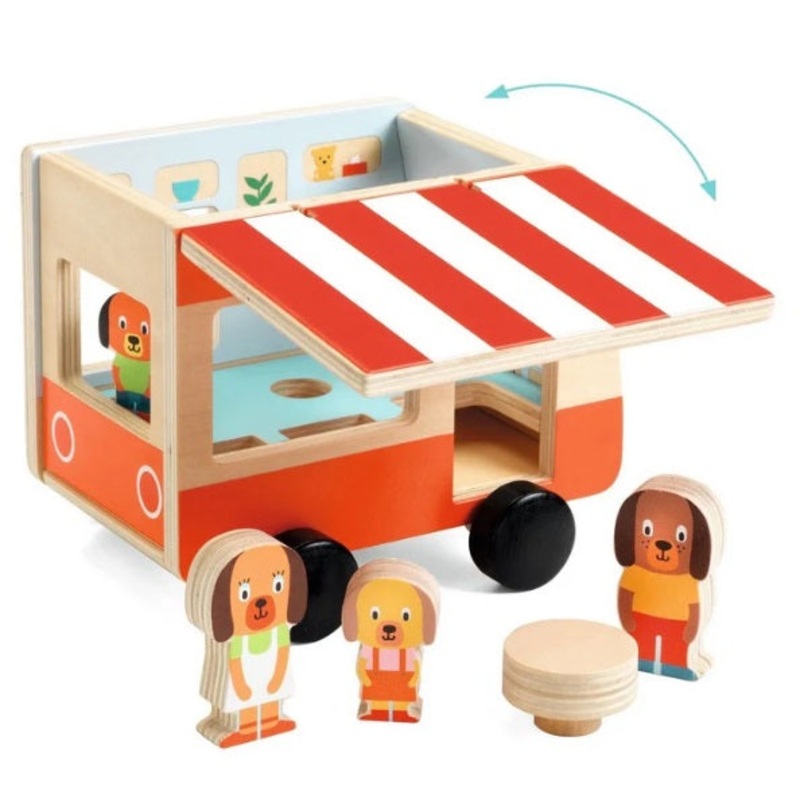 Minicombi Camper Playset