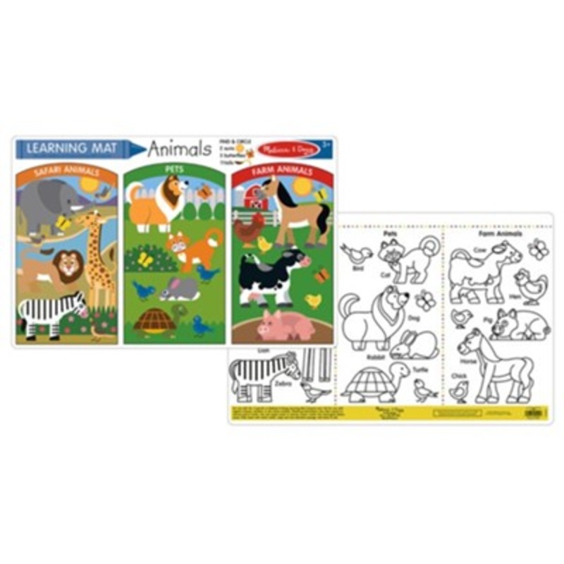 Learning Mat Animals