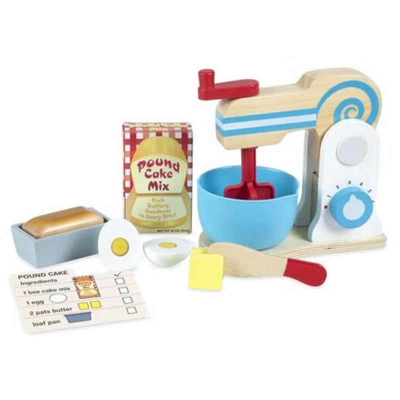 Make A Cake Wooden Mixer Set