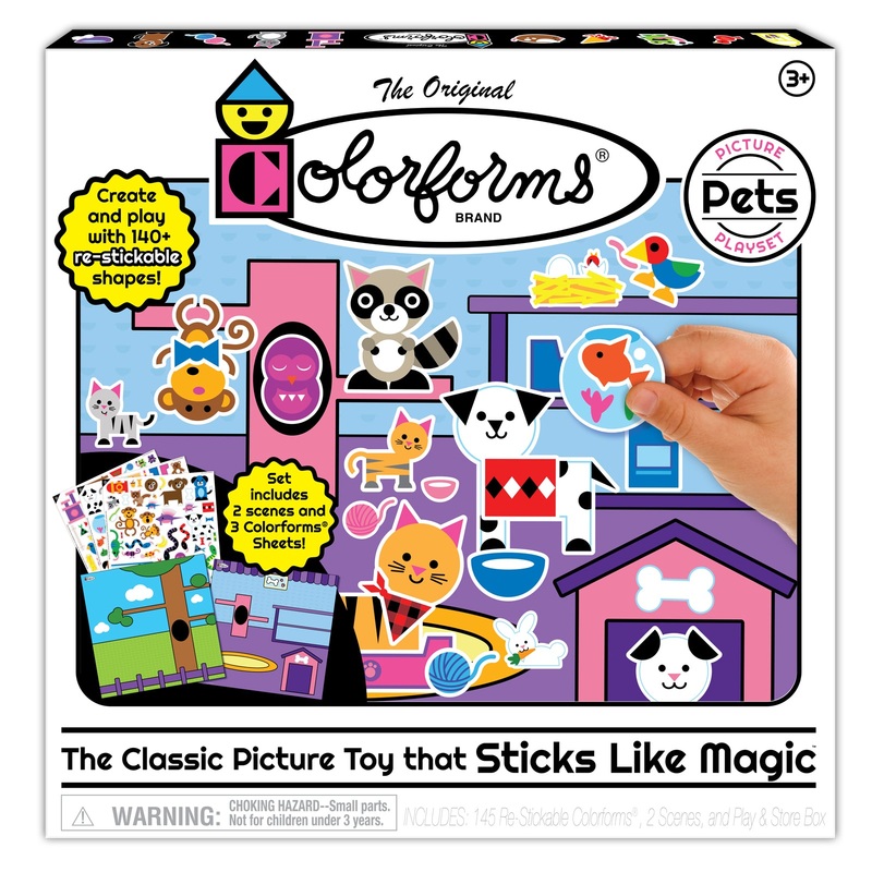 Colorforms Picture Play Set Pets