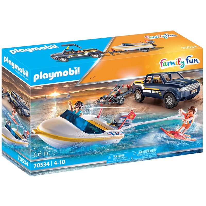 Family Fun Pick Up with Speedboat