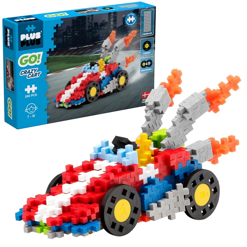 Plus Plus GO Crazy Cart