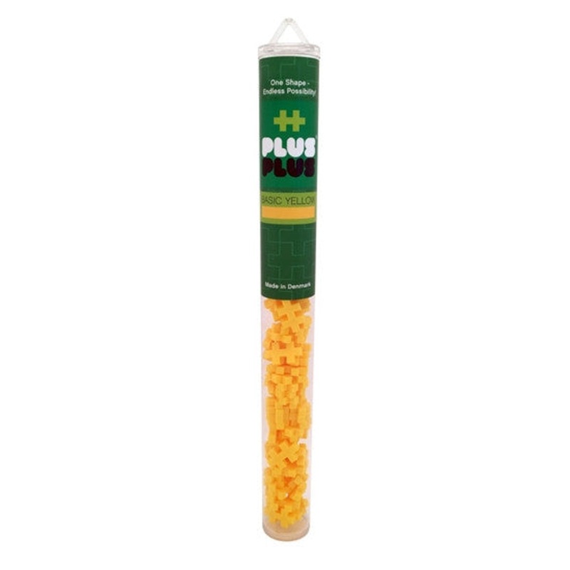 Plus-Plus Tube - Basic Yellow