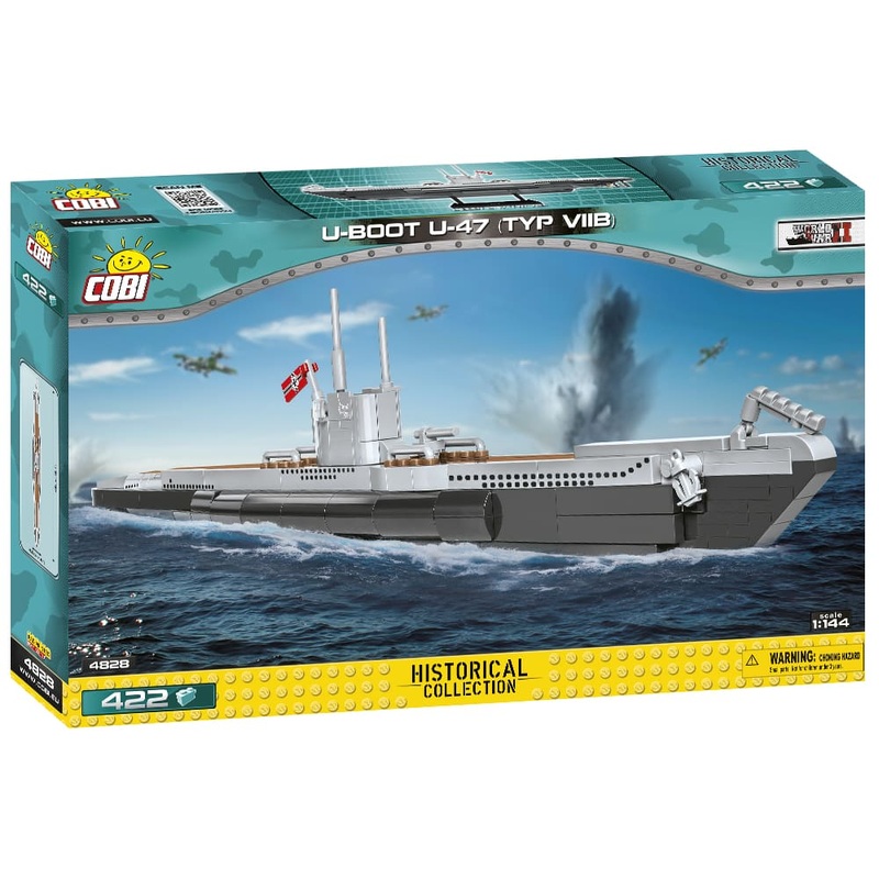 U-Boat U-47 VIIB 422 Pieces