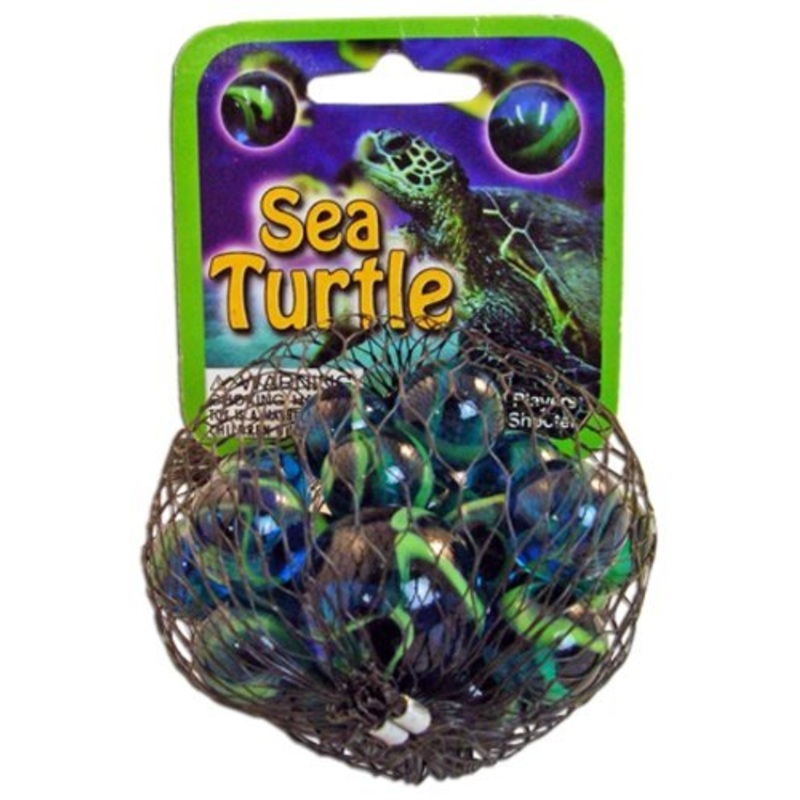 Mega Marbles Sea Turtle Game Net Set 25