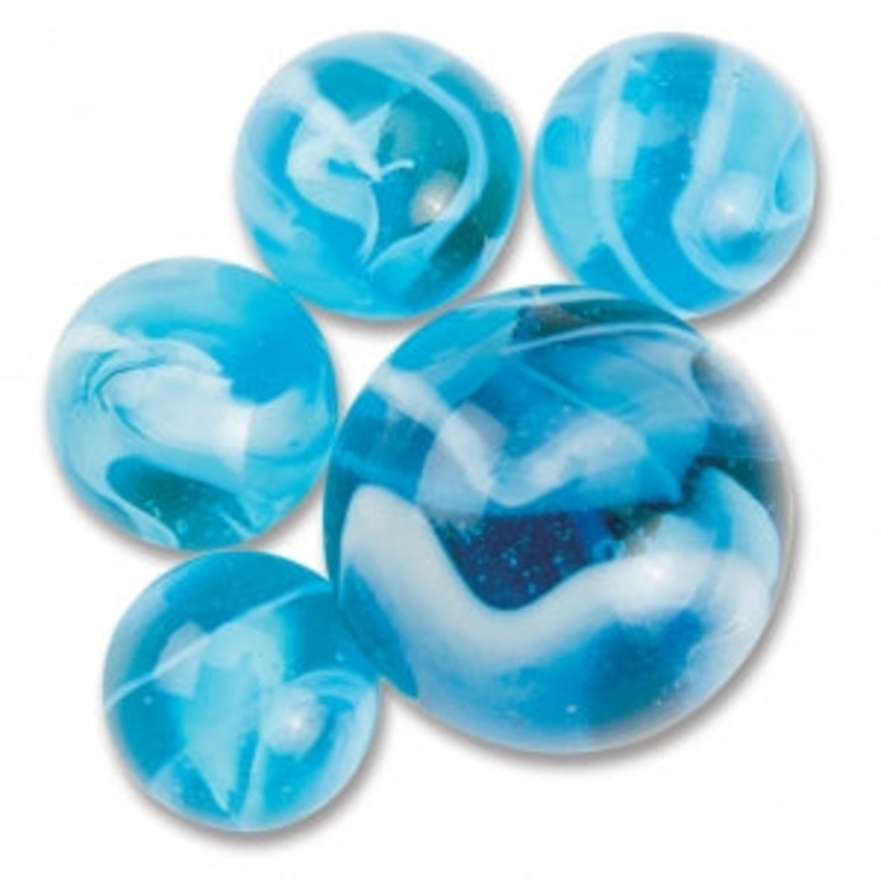 Mega Marbles Stingray Marbles Game Set 25 Piece