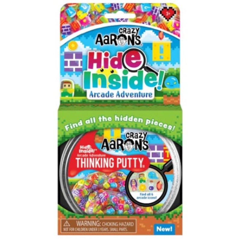 4" Arcade Adventure Thinking Putty