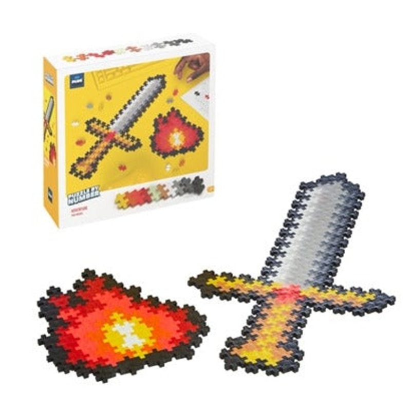 Plus Plus - Puzzle by Number - Adventure 250pc