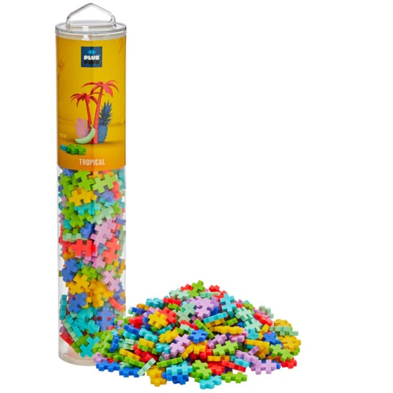 Plus Plus - Tube - 240pc Tropical Mix