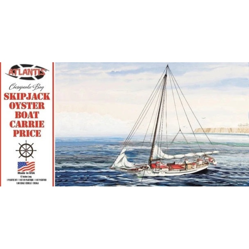 1/502 Chesapeake Bay Skipjack Oyster Boat Plastic Model Kit