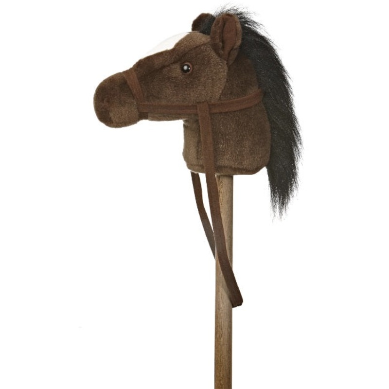 37" Giddy Up Friends Dark Brown Pony
