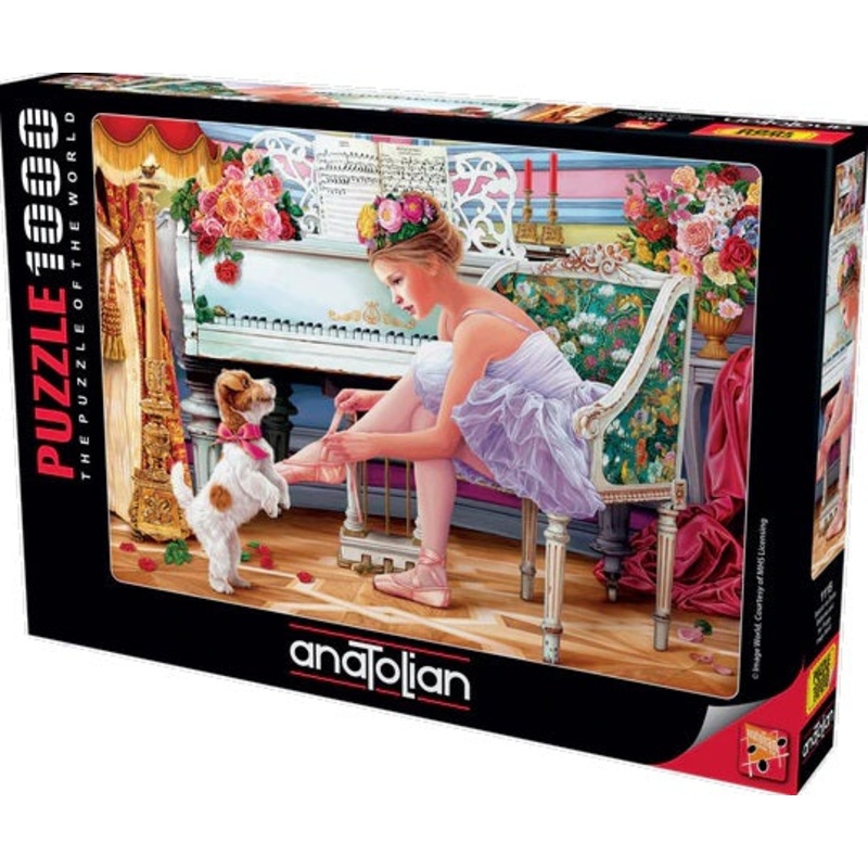 Ballerina & Her Puppy 1000pc Puzzle