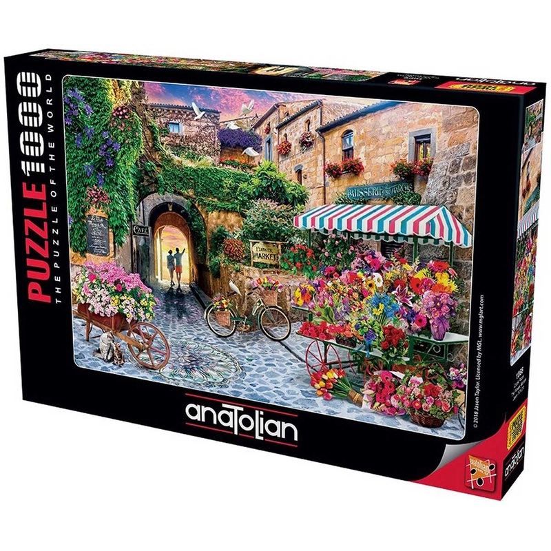 Flower Markey 1000pc Puzzle