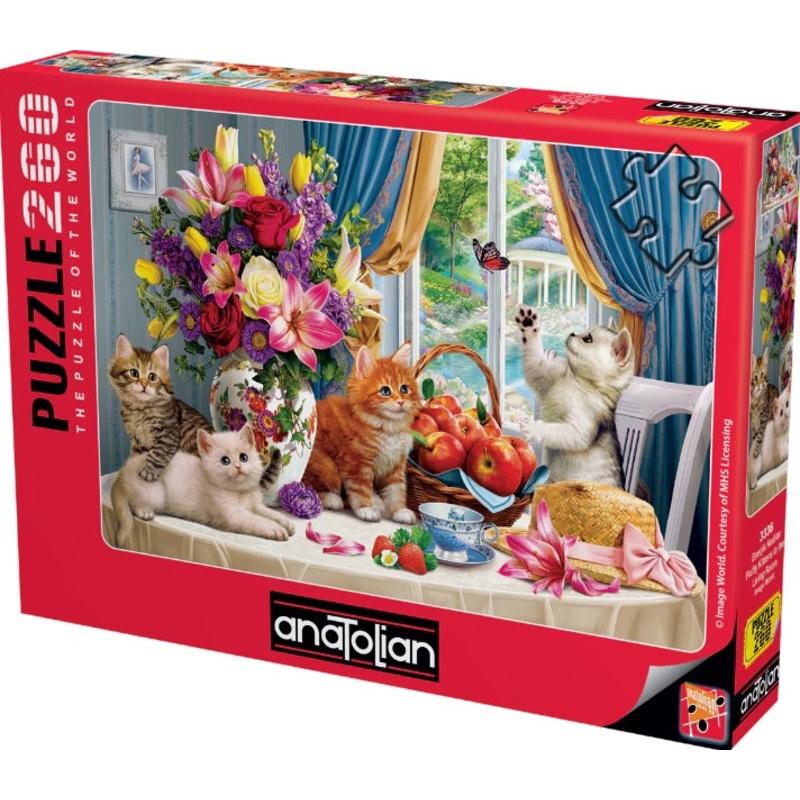 Fluffy Kittens 260pc Puzzle