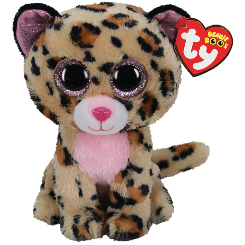 Livvie - Leopard - Beanie Boo - Small