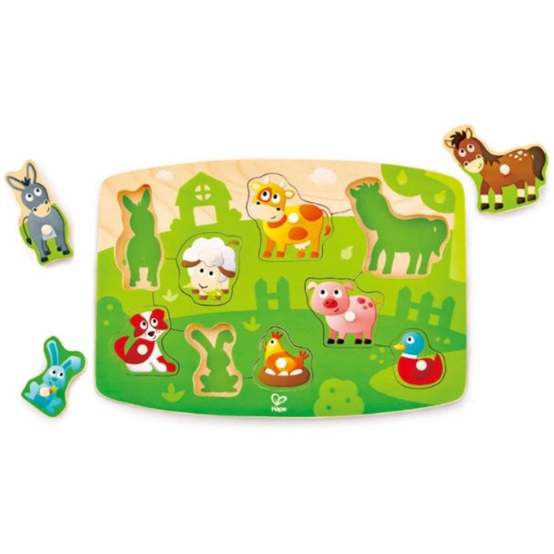 Farmyard Peg Puzzle