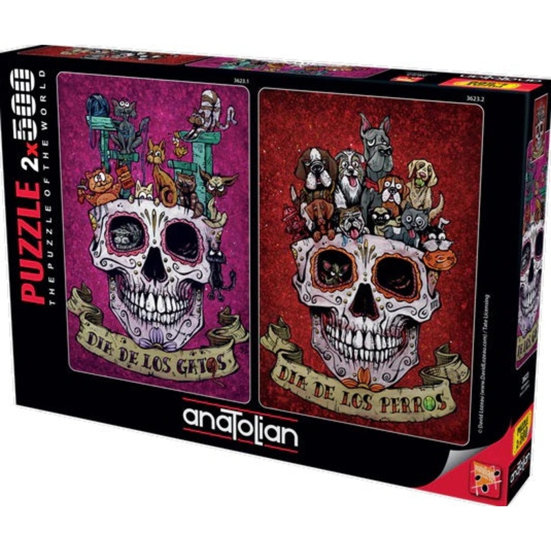 Halloween 2x 500pc Puzzle