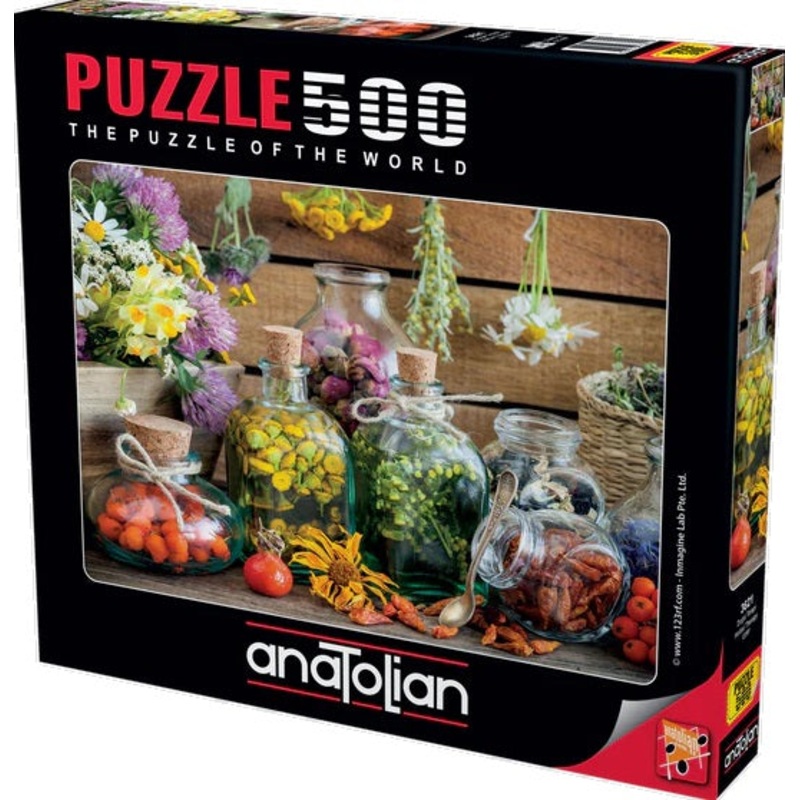 Herbal Therapy 500pc Puzzle