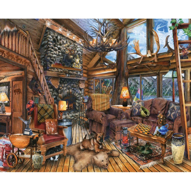 Hunting Lodge 500pc Puzzle