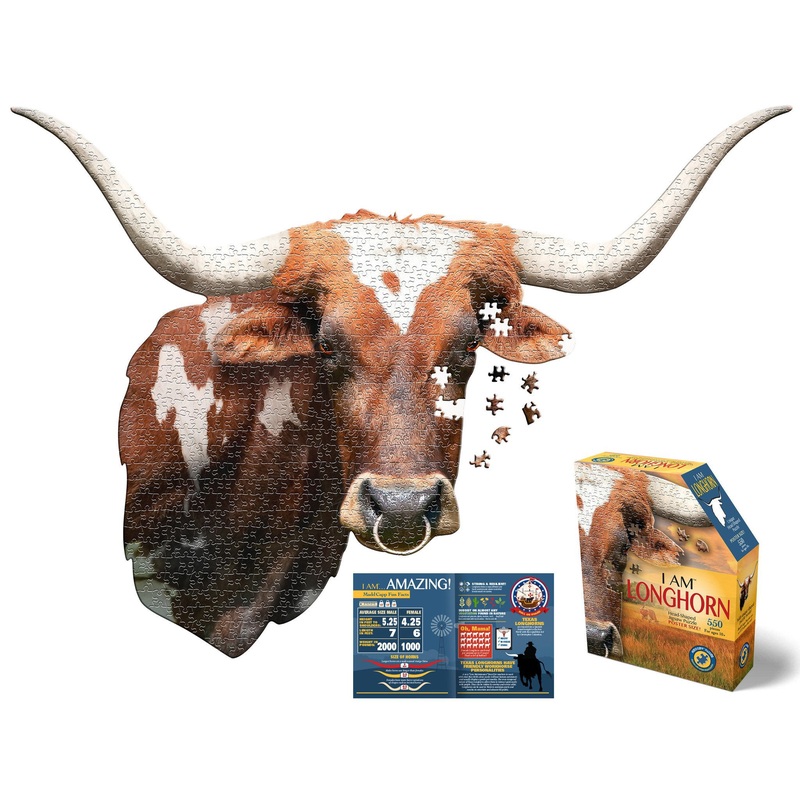 I Am Longhorn 550pc Puzzle