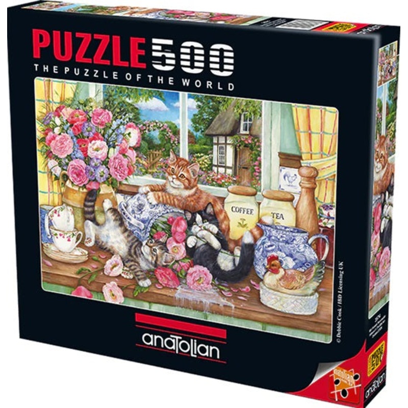 Kittens in the Kitchen 500pc Puzzle