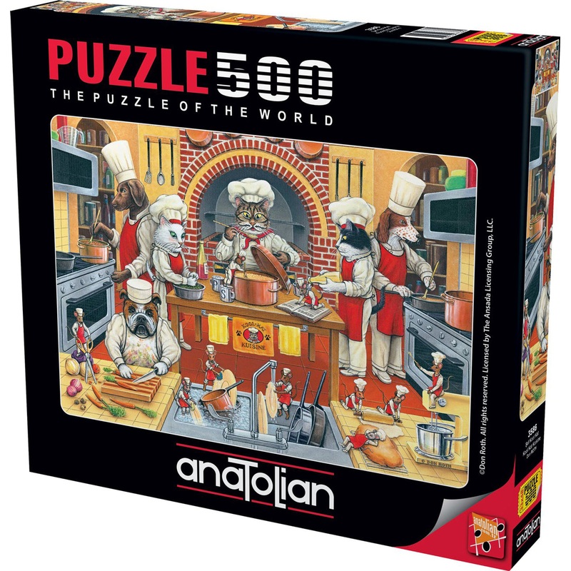Kool Kate Kuisine 500pc Puzzle