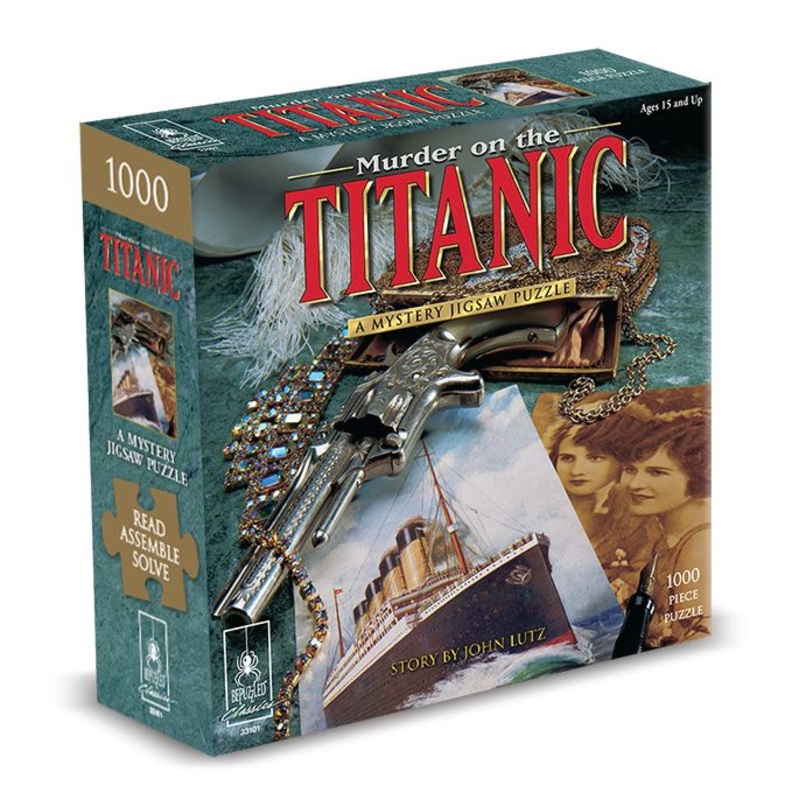Murder on the Titanic 1000pc Mystery Puzzle
