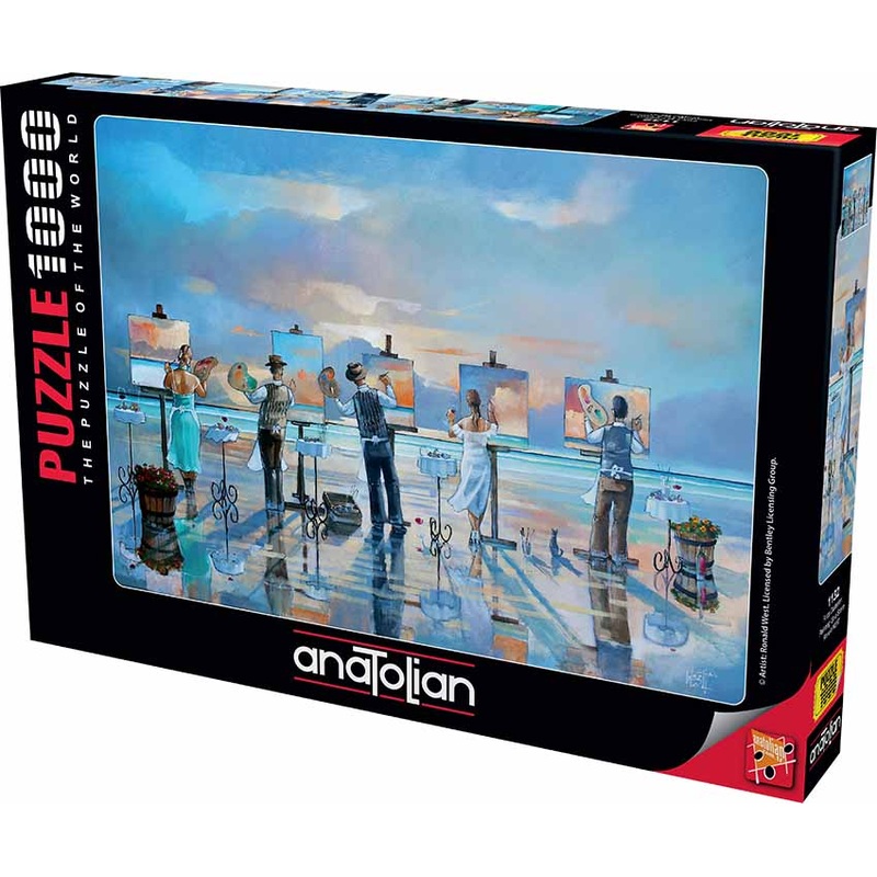 Painting Up A Storm 1000pc Puzzle