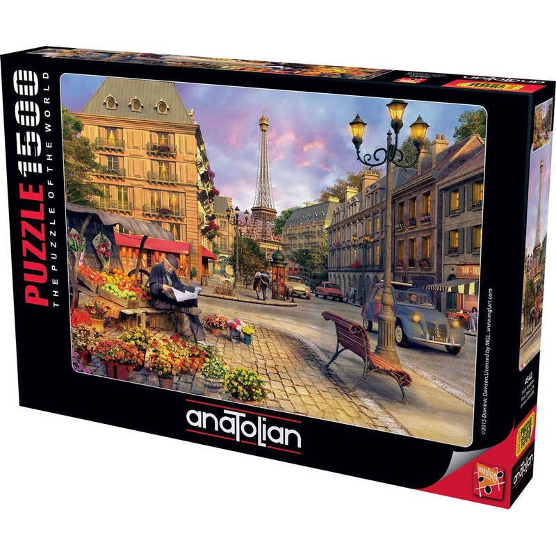 Paris Street Life 1500pc Puzzle