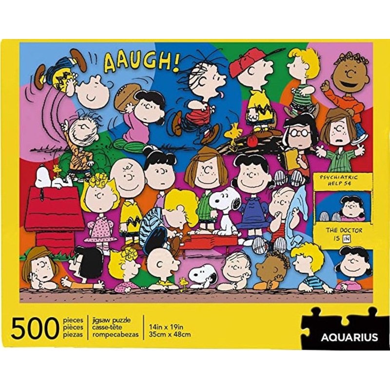 Peanuts Cast 500pc Puzzle