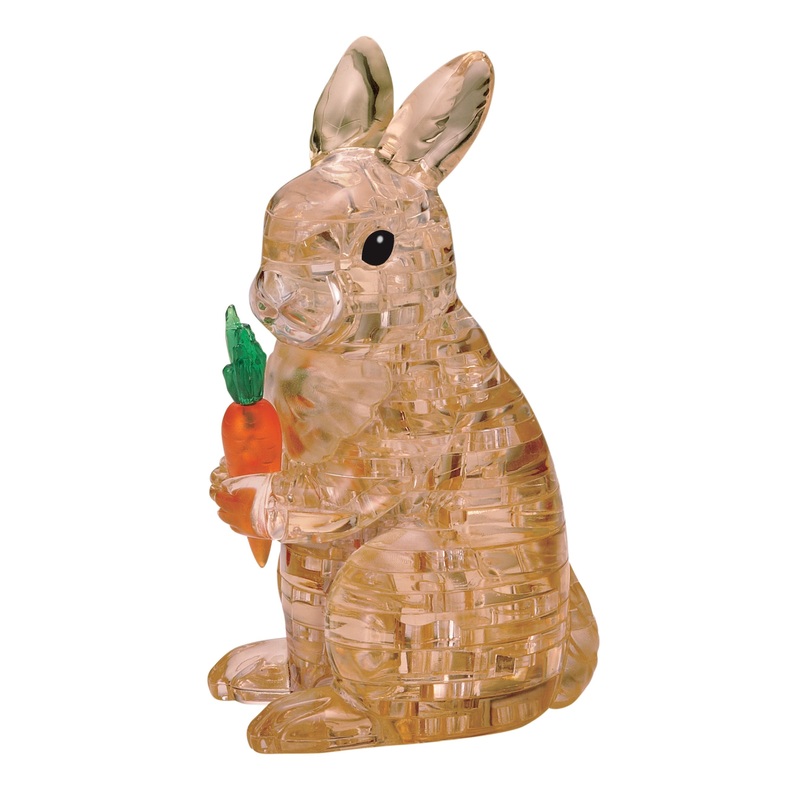 Rabbit 3D Crystal Puzzle
