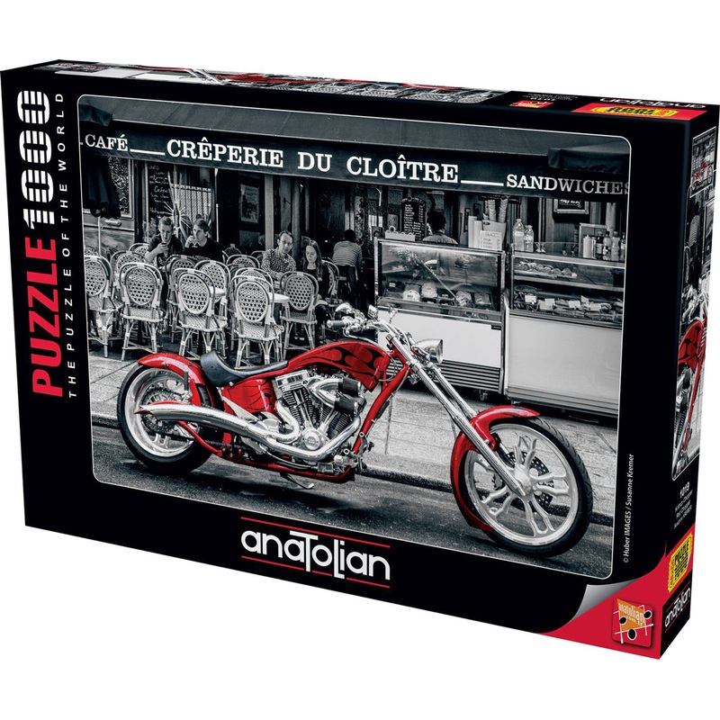 Red Chopper 1000pc Puzzle