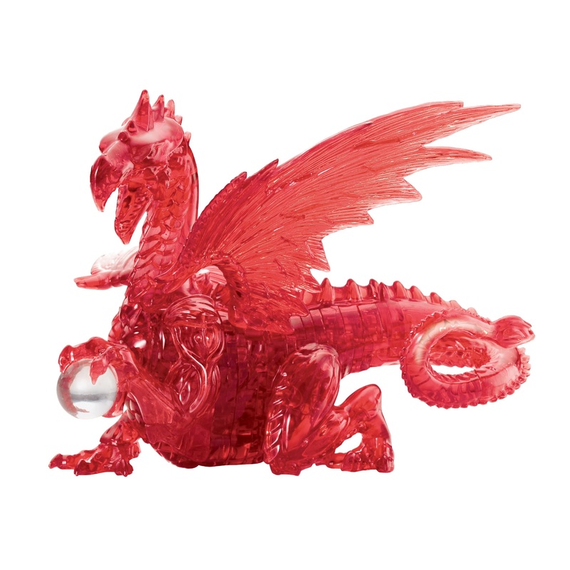 Red Dragon 3D Crystal Puzzle