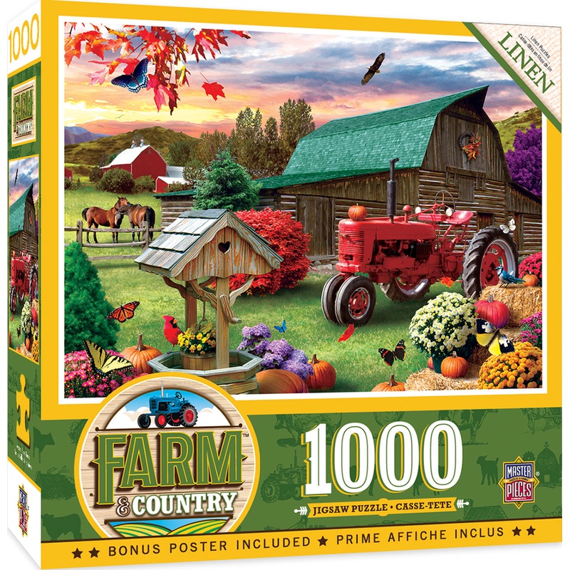 Farm Country Harvest Ranch 1000pc Puzzle