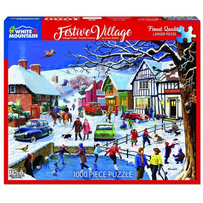 Festive Village 1000pc Puzzle