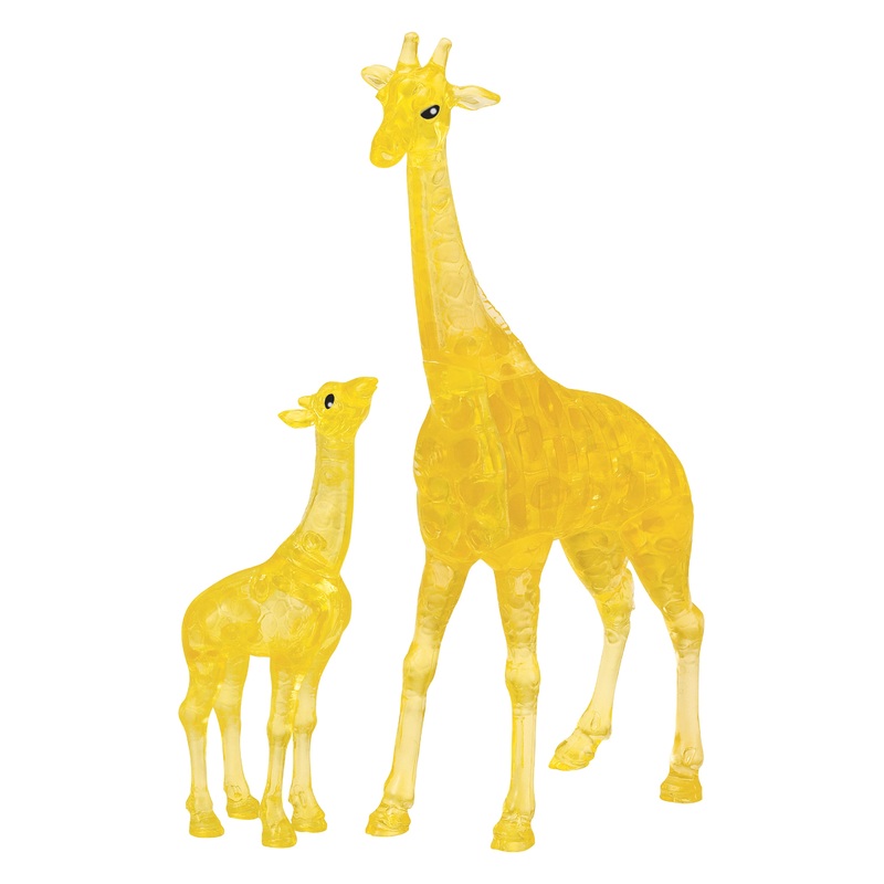 Giraffe and Baby 3D Crystal Puzzle