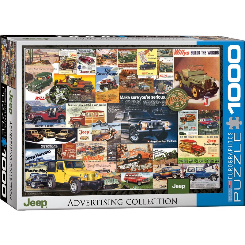 Jeep Advertising Collection 1000pc Puzzle
