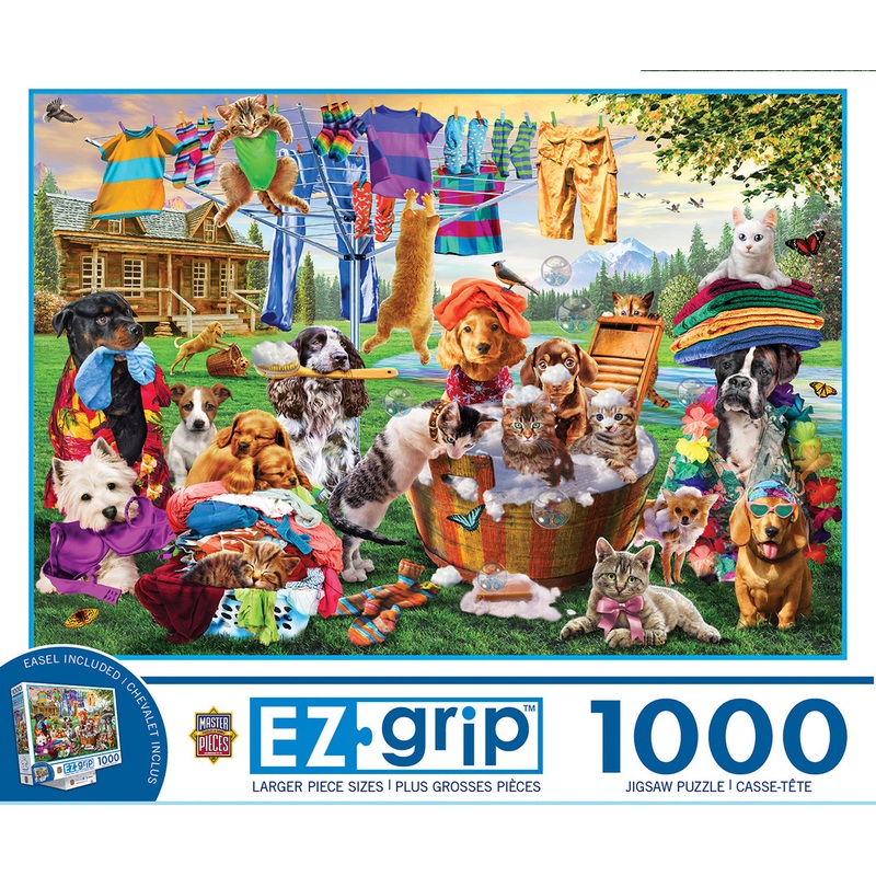 Laundry Day Rascals 1000pc Puzzle