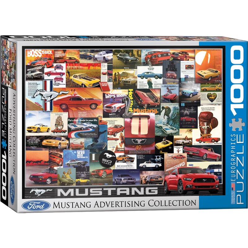 Mustang Advertising Collection 1000pc Puzzle