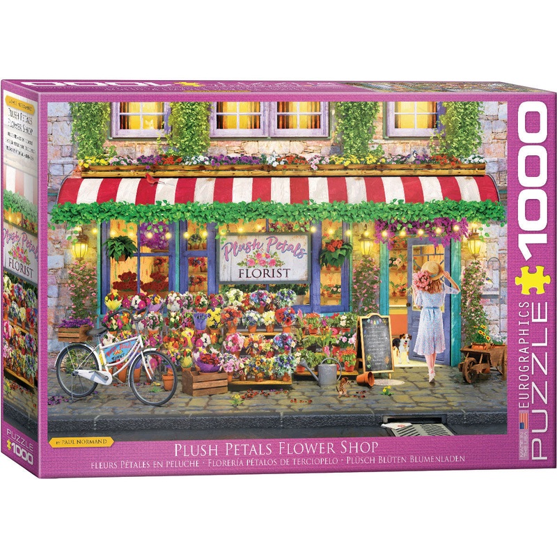 Plush Petals Florist 1000pc Puzzle