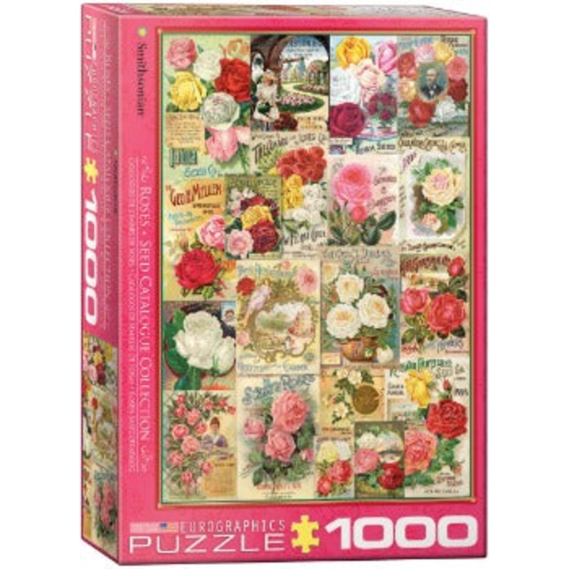 Roses Seed Catalogue Collection 1000pc Puzzle