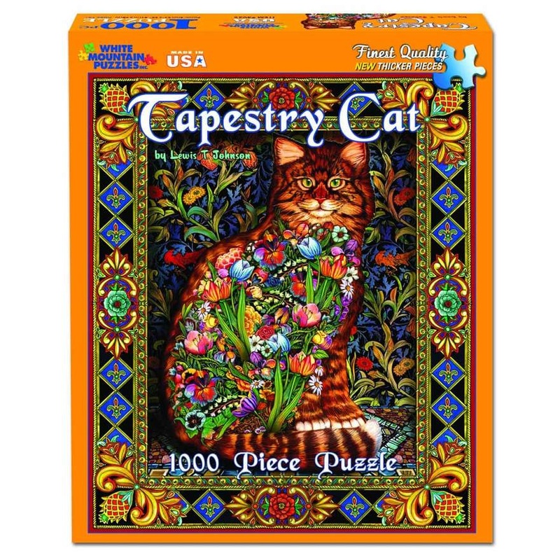 Tapestry Cat 1000pc Puzzle