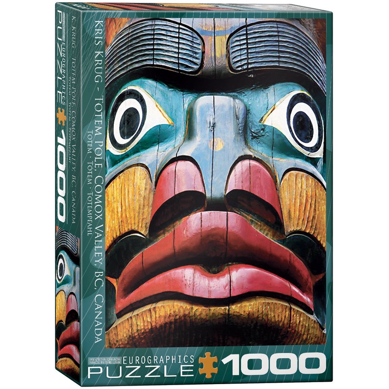 Totems Poles Comox Valley, BC 1000pc Puzzle