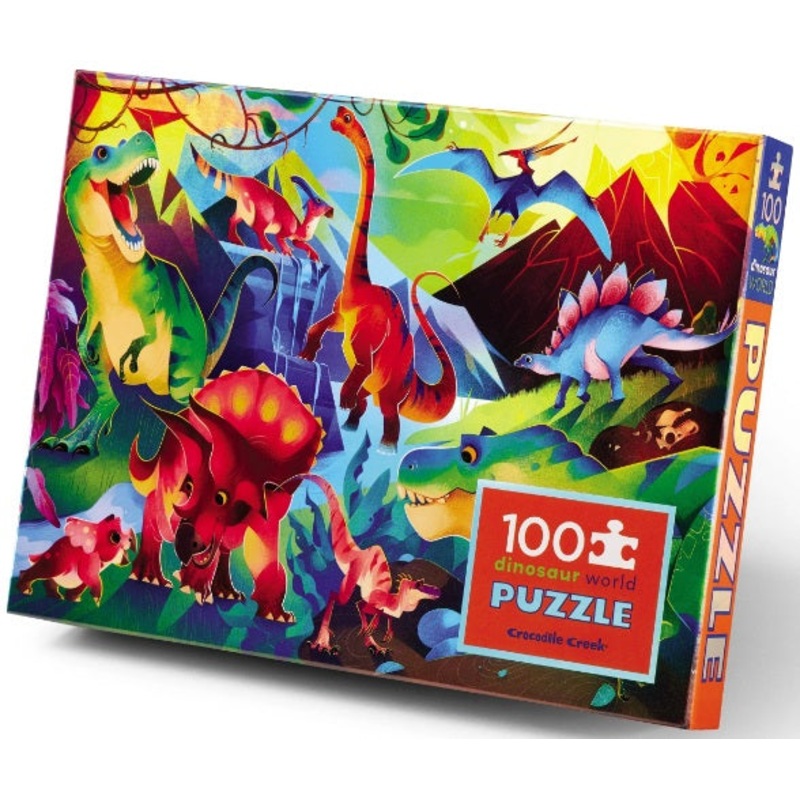 Dinosaur World Foil 100pc Puzzle