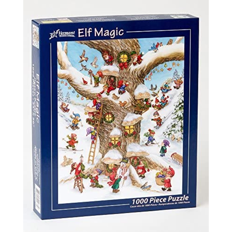 Elf Magic Jigsaw 1000pc Puzzle