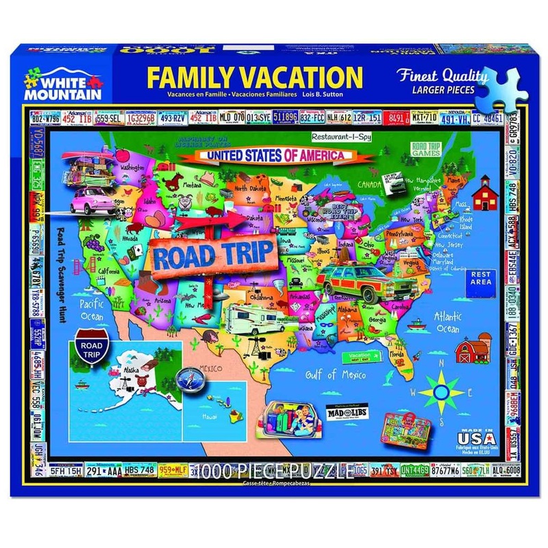 Family Vacation 1000pc Puzzle