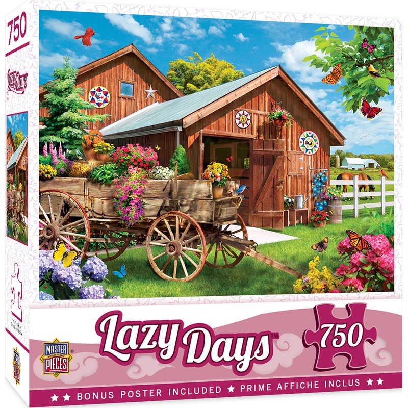 Flying to Flower Farm 750pc Puzzle